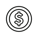 icon_business_coin_outline icon preview