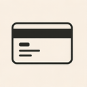 icon_business_credit_card_minimalist icon preview