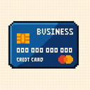icon_business_credit_card_pixel_art icon preview