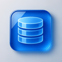 icon_business_database_glassy icon preview