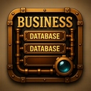 icon_business_database_steampunk icon preview
