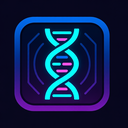 icon_business_dna_strand_cyberpunk icon preview