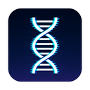 icon_business_dna_strand_digital_glitch icon preview