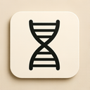 icon_business_dna_strand_elegant icon preview