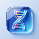 icon_business_dna_strand_glassy icon preview