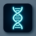 icon_business_dna_strand_glow_effect icon preview