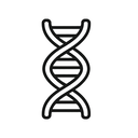 icon_business_dna_strand_line_art icon preview