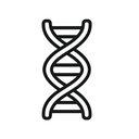 icon_business_dna_strand_minimal_outline icon preview