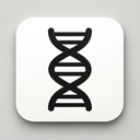 icon_business_dna_strand_monochrome icon preview
