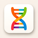 icon_business_dna_strand_vibrant_colors icon preview
