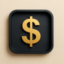 icon_business_dollar_sign_elegant icon preview