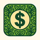 icon_business_dollar_sign_organic_pattern icon preview