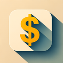icon_business_dollar_sign_shadow_effect icon preview