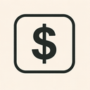 icon_business_dollar_sign_simplified icon preview