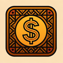 icon_business_dollar_sign_tribal icon preview