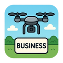 icon_business_drone_cartoon icon preview