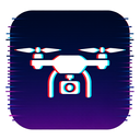 icon_business_drone_digital_glitch icon preview