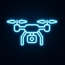 icon_business_drone_glow_effect icon preview