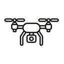 icon_business_drone_minimal_outline icon preview