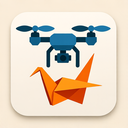 icon_business_drone_origami icon preview