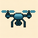 icon_business_drone_pixel_art icon preview