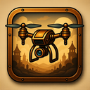 icon_business_drone_steampunk icon preview