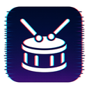 icon_business_drum_digital_glitch icon preview