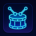 icon_business_drum_futuristic icon preview