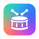 icon_business_drum_gradient icon preview