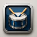 icon_business_drum_metallic icon preview