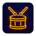 icon_business_drum_neon icon preview