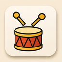 icon_business_drum_origami icon preview