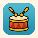 icon_business_drum_rounded icon preview