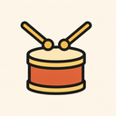 icon_business_drum_thin icon preview