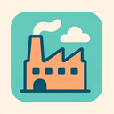 icon_business_factory_flat_pastel icon preview