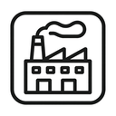 icon_business_factory_geometric icon preview