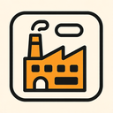 icon_business_factory_iconic icon preview