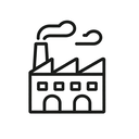 icon_business_factory_minimal_outline icon preview