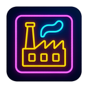 icon_business_factory_neon icon preview