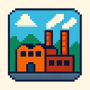icon_business_factory_pixel_art icon preview