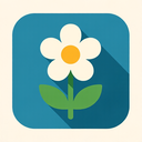 icon_business_flower_flat_design icon preview