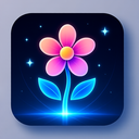 icon_business_flower_futuristic icon preview