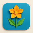 icon_business_flower_origami icon preview