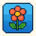 icon_business_flower_pixel_art icon preview