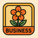 icon_business_flower_retro icon preview