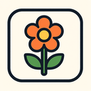 icon_business_flower_vector icon preview