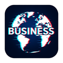 icon_business_globe_digital_glitch icon preview