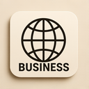 icon_business_globe_elegant icon preview