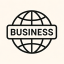 icon_business_globe_line_art icon preview