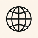 icon_business_globe_minimal_outline icon preview